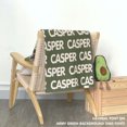 thumbnail image 1 of Personalized Blanket for Babies and Kids (Army Green Background), 1 of 10