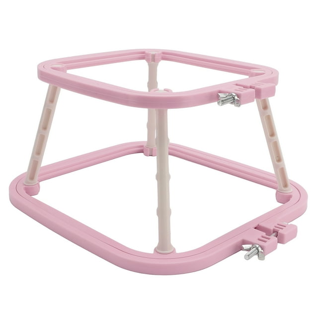 Double Layer Embroidery Frame, Adjustable Integrated Stitch Hoop Stand for Desktop, ABS Needlework Holder Tool, Suitable for Household, Most Scenes