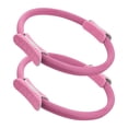 thumbnail image 1 of Bague de Yoga, 2 Pcs Cercle de Yoga Pilates Résistance Roue Cercle de Fesses Résultats Impressionnants, 1 of 14