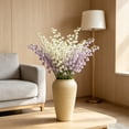 thumbnail image 4 of Solid Color Vase for Home Decor,Simple Design Tall Table Vase for Living Room Entryway Office,Khaki, 4 of 6