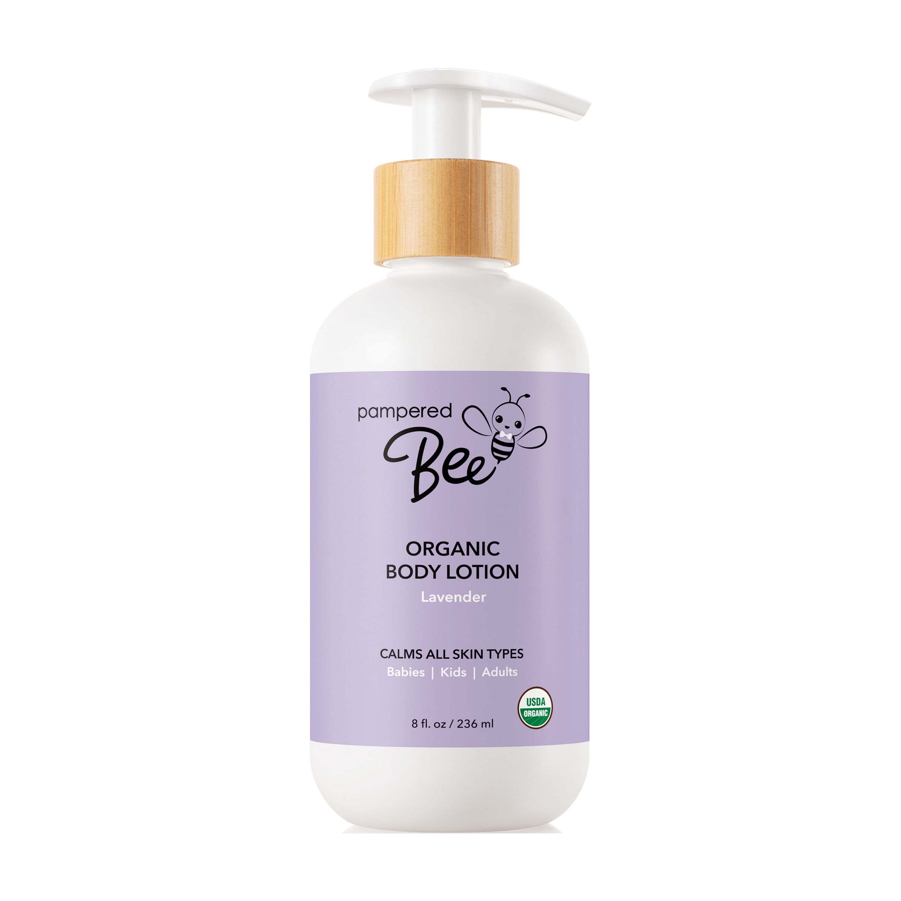 Pampered Bee Lavender Moisturizing Baby Lotion, 8 fl oz