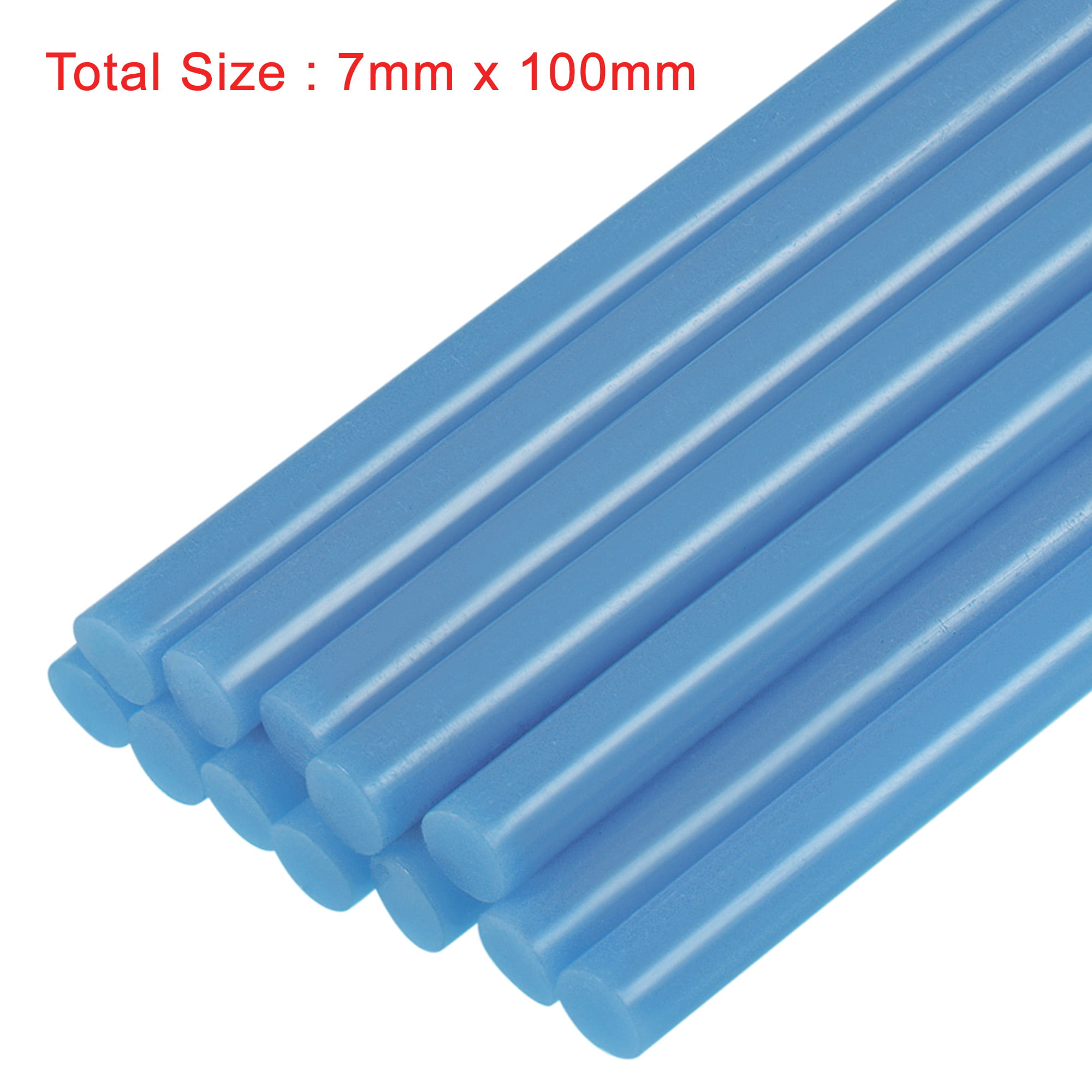 SHALL Mini Hot Glue Sticks, 0.27” Dia x 4” Long, 220-pack Clear