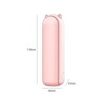 thumbnail image 4 of Ventilador plegable de banco de carga Mini ventilador de mano multifunción para viajes (rosa), 4 of 8