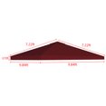 thumbnail image 5 of Autoez 10'x10' Gazebo Canopy Top Replacement 1 Tier Gazebo Cover Outdoor Canopy Cover, 5 of 6