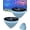 2PCS, variant on Solar Floating Pool Light with Fish Projection Solar Powered LED RGB Floating Lamp Waterproof Color Changing Fish Pattern Decor for Swimming Pool Hot Tub Patio Party and Garden Display Lights