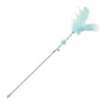thumbnail image 1 of Interactive Cat Feather Toys Retractable Cat Wand Toy Wand Toy Cat Tease Rod With Bell And Colorful Feather For Kitten Cat Toys for Indoor Cats Kitten Play Chase Exercise, 1 of 8