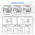 thumbnail image 1 of Smart Thermostat 16A Electric Heating Electric Heating LCD Display Touch Screen Week Programmable App Control Underfloor Heating Thermostats for Home Office, 1 of 7