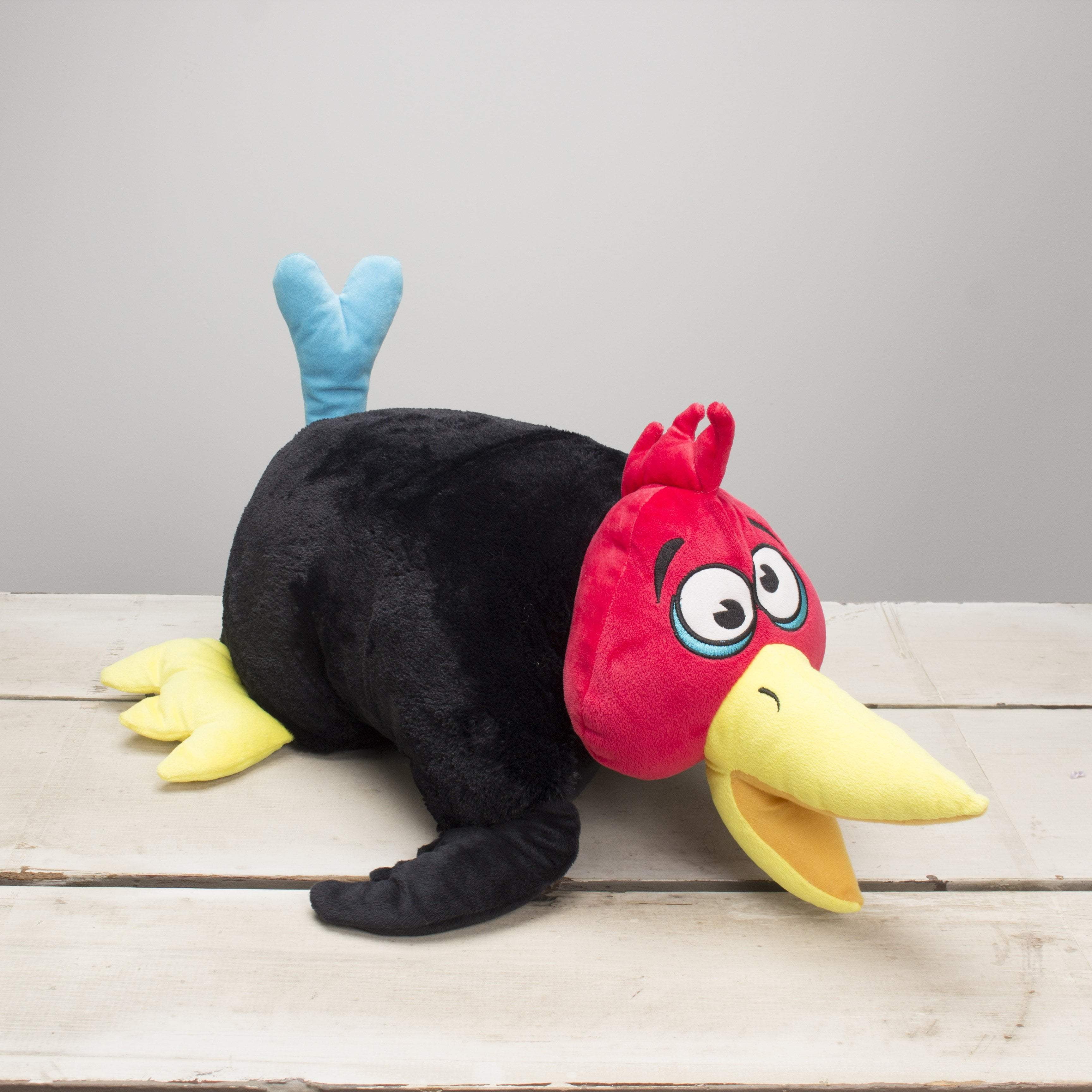 "Dizzy" the 14in Needle Nose Red Headed Woodpecker by KooKoo Play Pals