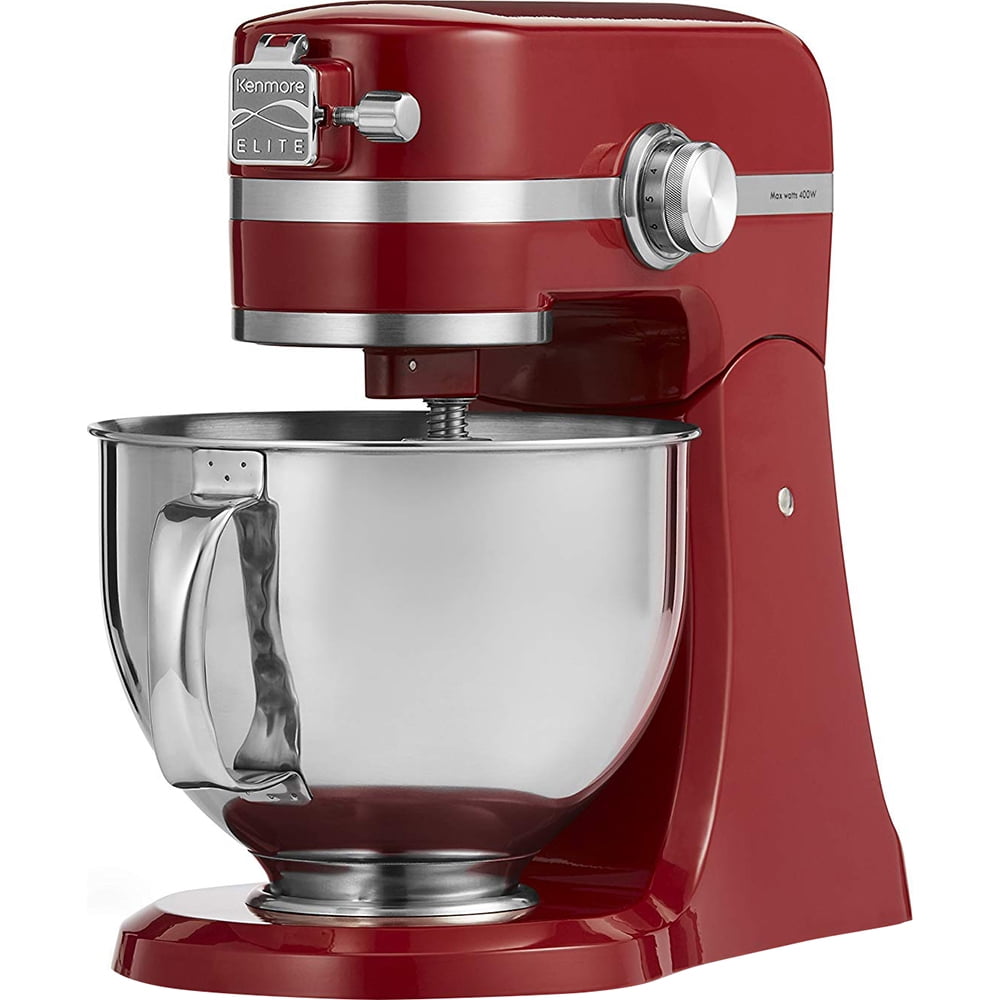 Kenmore 64 oz Stand Blender, 1200W, Smoothie and Ice Crush Modes, Red