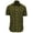 #29W Olive-Green, variant on Mens Western Cowboy Short Sleeve Shirt with Snap Buttons