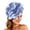 Blue, variant on Gtoiithly Women's Elegant Flower Fascinator Hat, Feather Headpiece for Bridal Shower, Wedding, Formal Events &