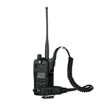 Boston Leather Leather Radio Holder for Motorola APX 4000