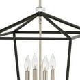 thumbnail image 2 of 3535BK Hinkley Lighting Stinson - 4 Light Medium Open Frame Chandelier in Transitional Style - 16 Inches Wide by 23 Inches High-Black Finish, 2 of 6