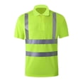 thumbnail image 3 of Safety T Shirt Quick Drying Reflective Construction Shirts for Work Road Men L, 3 of 8