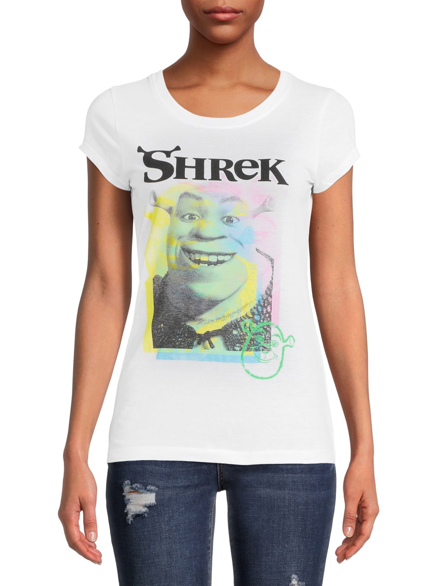Shrek Juniors' Short Sleeve Tee - Walmart.com