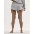 thumbnail image 2 of No Boundaries Micro Sleepwear Shorts, 2'' Inseam, Women’s and Women’s Plus, 2 of 4