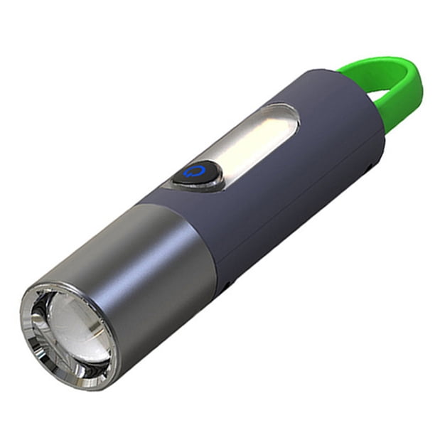 Mini llavero linterna luz fuerte 1200 mAh pequeña antorcha luz para montar de noche Hugtrwg Para estrenar