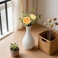 thumbnail image 6 of Yellow Rose Flowers Artificial for Decoration,4in Blue Silk Flower Heads,1 Pcs Rose Flowers, Silk Rose Heads Bulk,Satin Rose Heads No Stem for DIY Flower Well,Crafts Bouquest, 6 of 8