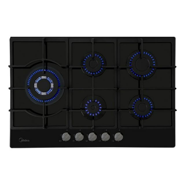 Parrilla Empotrable a Gas Midea 30' Cristal Templado