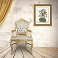 thumbnail image 3 of Justice, Ashley 25x32 Gold Ornate Wood Framed with Double Matting Museum Art Print Titled - Floral Pumpkin Stack, 3 of 4