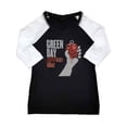 thumbnail image 1 of Green Day T-Shirt Raglan American Idiot pour Femmes, 1 of 2