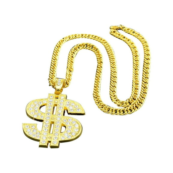 xiangDd Trend Sign Exaggerated Necklace Men And Women Personality Pendant Jewelry