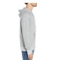 thumbnail image 4 of M Singer HEATHERED GRAY Classic Hooded Sweatshirt, US Medium, 4 of 6