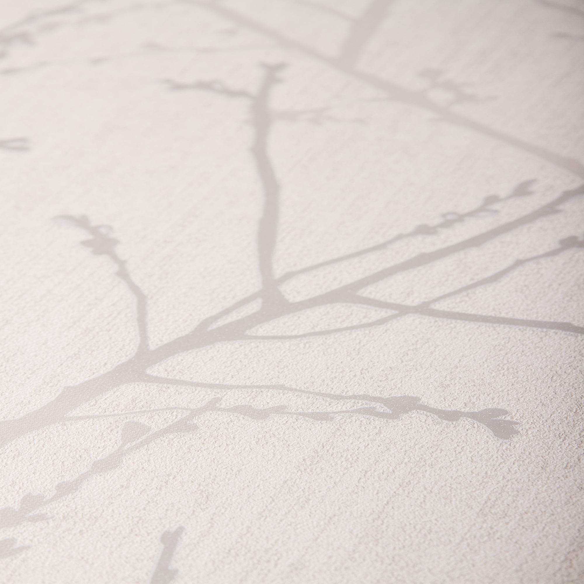 Innocence White Mica Wallpaper