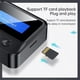 thumbnail image 3 of Transmisor y receptor de audio Bluetooth 5.0 con pantalla LCD, RCA, 3,5 mm, auxiliar, USB, adaptador inalámbrico estéreo para coche, PC, TV, auriculares, 3 of 4