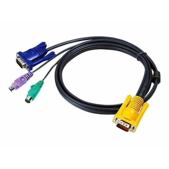 ATEN 6 ft. Master View PS/2 KVM Cable 2L5202P