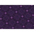 thumbnail image 1 of Ahgly Company Machine Washable Indoor Rectangle Transitional Deep Purple Area Rugs, 4' x 6', 1 of 7