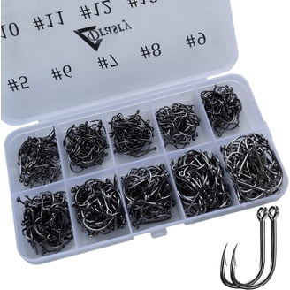 circle fishing hooks walmart Circle Hooks Saltwater Fishing Hooks 100Pcs,High Carbon Steel in-line Circle  Hook Straight Eye Octopus Hook for Freshwater Saltwater 3/0
