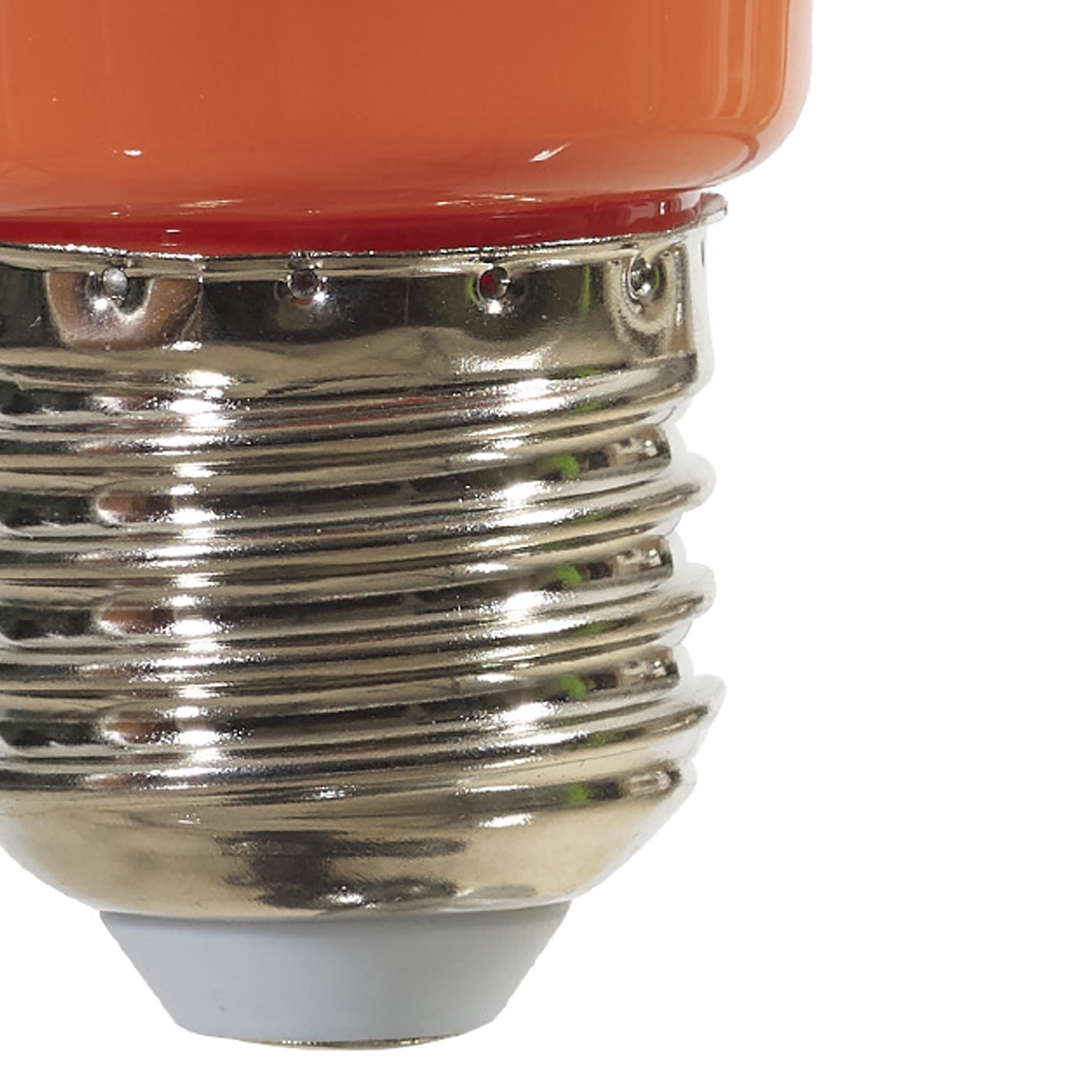 1W Frosted LED Light Bulb, Orange, Halloween by Way To Celebrate