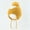 Yellow, variant on Monebena Baby Girls Beanie with Pom Earflap Fleece Lined Winter Hat Knit Toddler Infant Hats M01