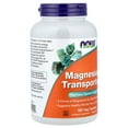 thumbnail image 3 of NOW Foods Magnesium Transporters, Nervous System Support, 180 Veg Capsules, 3 of 4