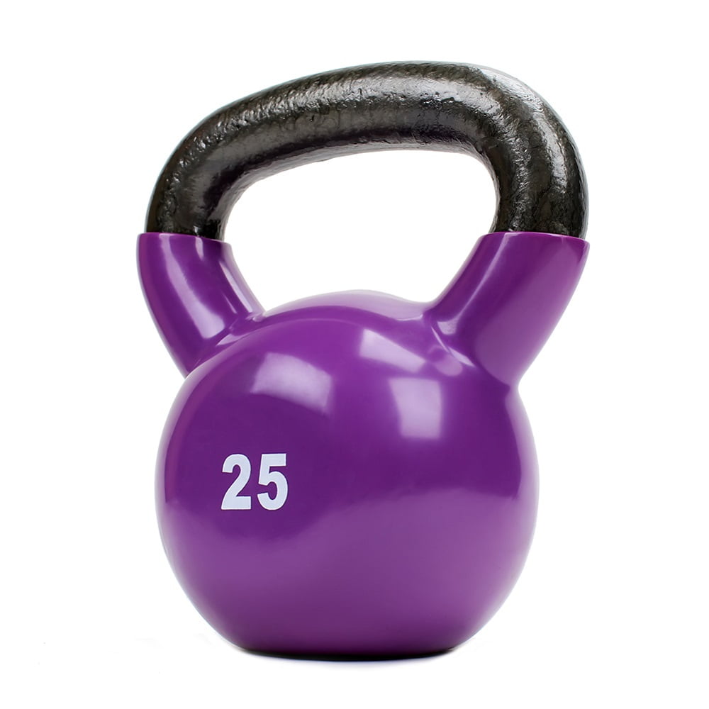 XPRT Vinyl Kettlebell Set 25lb+30lb+35lb