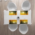 thumbnail image 3 of Ambesonne Cactus Place Mats Set of 4, Sunset Desert Ecology, Standard Size, Marigold Yellow Green, 3 of 4