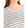 thumbnail image 6 of Joyspun Women’s Scoop Neck Sleepwear Tee with Short Sleeves, Sizes S-3X, 6 of 7