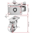 thumbnail image 3 of Ruedas giratorias Caster Wheels 4, totalmente de acero, con cierre de freno, 50 mm, 100 kg, 3 of 6