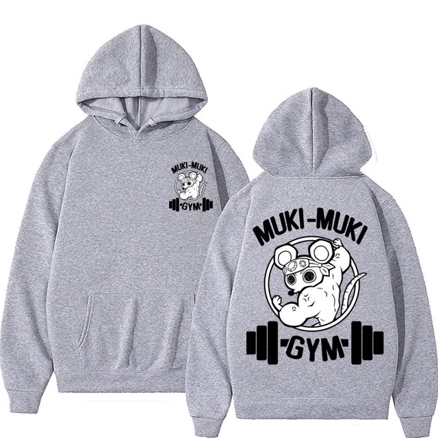 Sudadera con capucha para hombre y mujer, suéter Unisex con estampado de Demon Killer, MUKI-GYM, estilo Hip Hop, Y2k, otoño xuanjing unisex