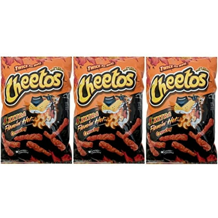 Cheetos Xxtra Flamin Hot Crunchy - 8.5 Oz (3Pk)