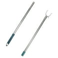 thumbnail image 6 of Raindrops Clothesline Pole Long Reach Pole Closet Pole Balcony Clothing Garment Pole Hook, 6 of 8