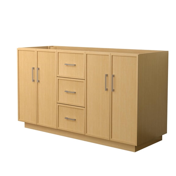 Wyndham Collection WCH747460DIOCXSXXMXX Elan Tk 60" Double Free Standing Vanity Cabinet