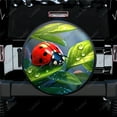 thumbnail image 2 of on Saisies Field Pattern Polyester Universal Spare Wheel Tire Cover Wheel Covers for Trailer RV SUV Truck Camper, 2 of 5