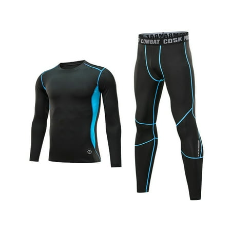 

MLFU Boys Long Johns Thermal Underwear Set Winter Warm Base Layer Top for Children Size 115-155cm