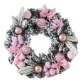thumbnail image 1 of Guirnalda navideña artificial para puerta de entrada, guirnalda decorativa para colgar, suministros para fiestas 30 cm de diámetro, 1 of 9