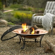 Coleman BackHome Round Copper Fire Pit, 30"