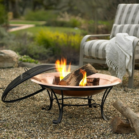 Coleman BackHome Round Copper Fire Pit, 30"