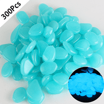 FACEGA 300Pcs Glow in the Dark Rocks,Decorative Rocks for Garden
