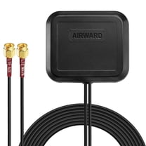 Eightwood 4G LTE Adhesive Magnetic Mount MIMO SMA Male 4G LTE Antenna Compatible with Wireless Router Home CPE Router Mobile Modem Hotspot Industrial IoT Router Cellular Gateway